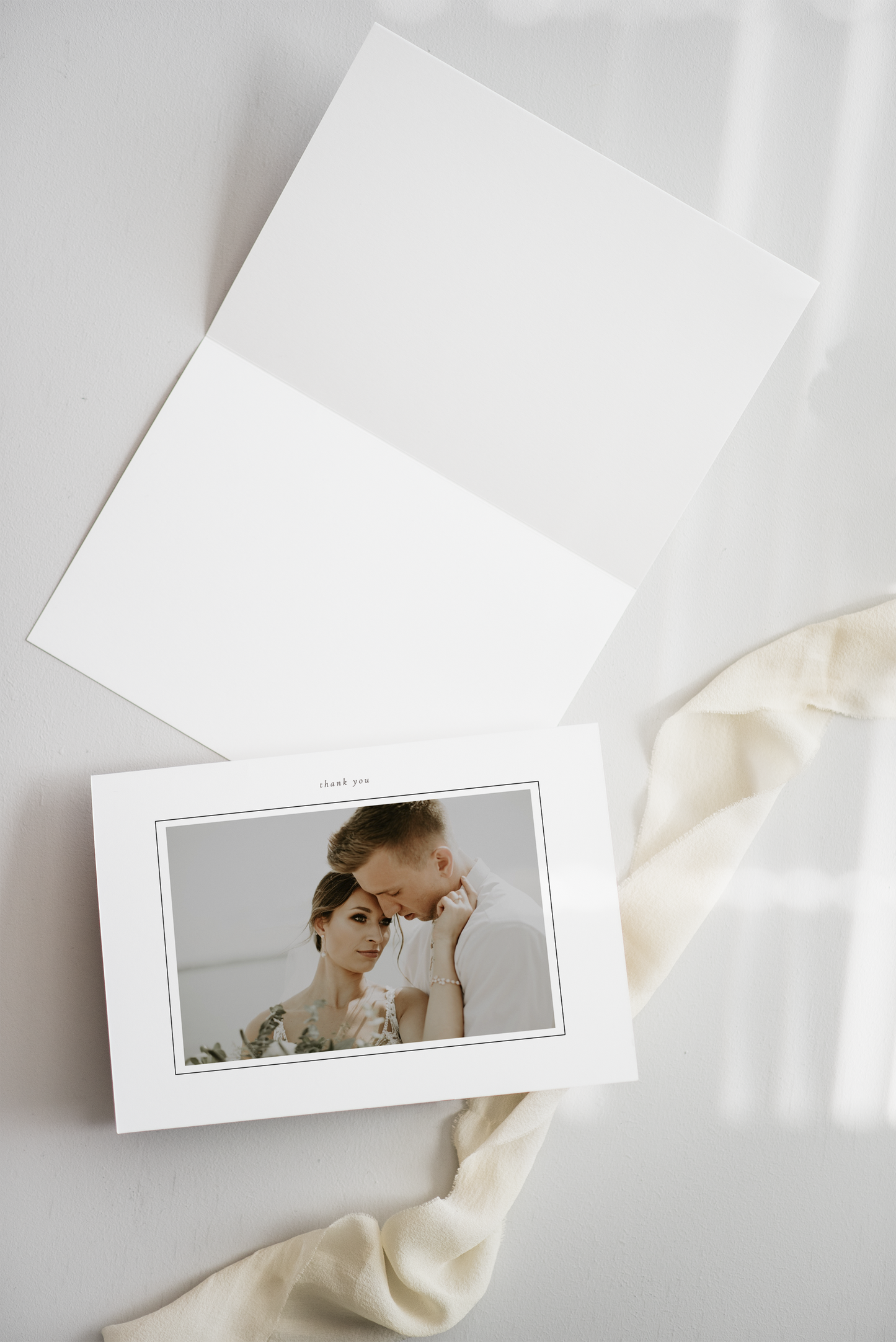 Illustrated Wedding Thank You Cards