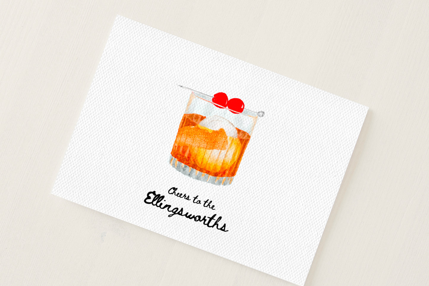 Old Fashioned Cheers Card