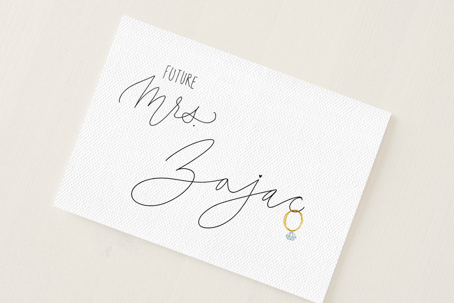 Future Mrs. Card
