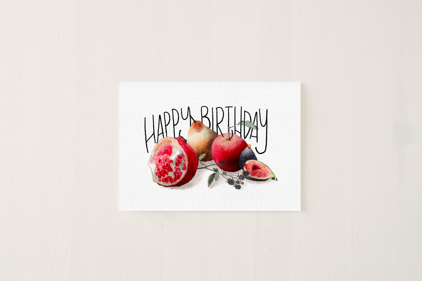 Fall Fruit Card | Happy Birthday