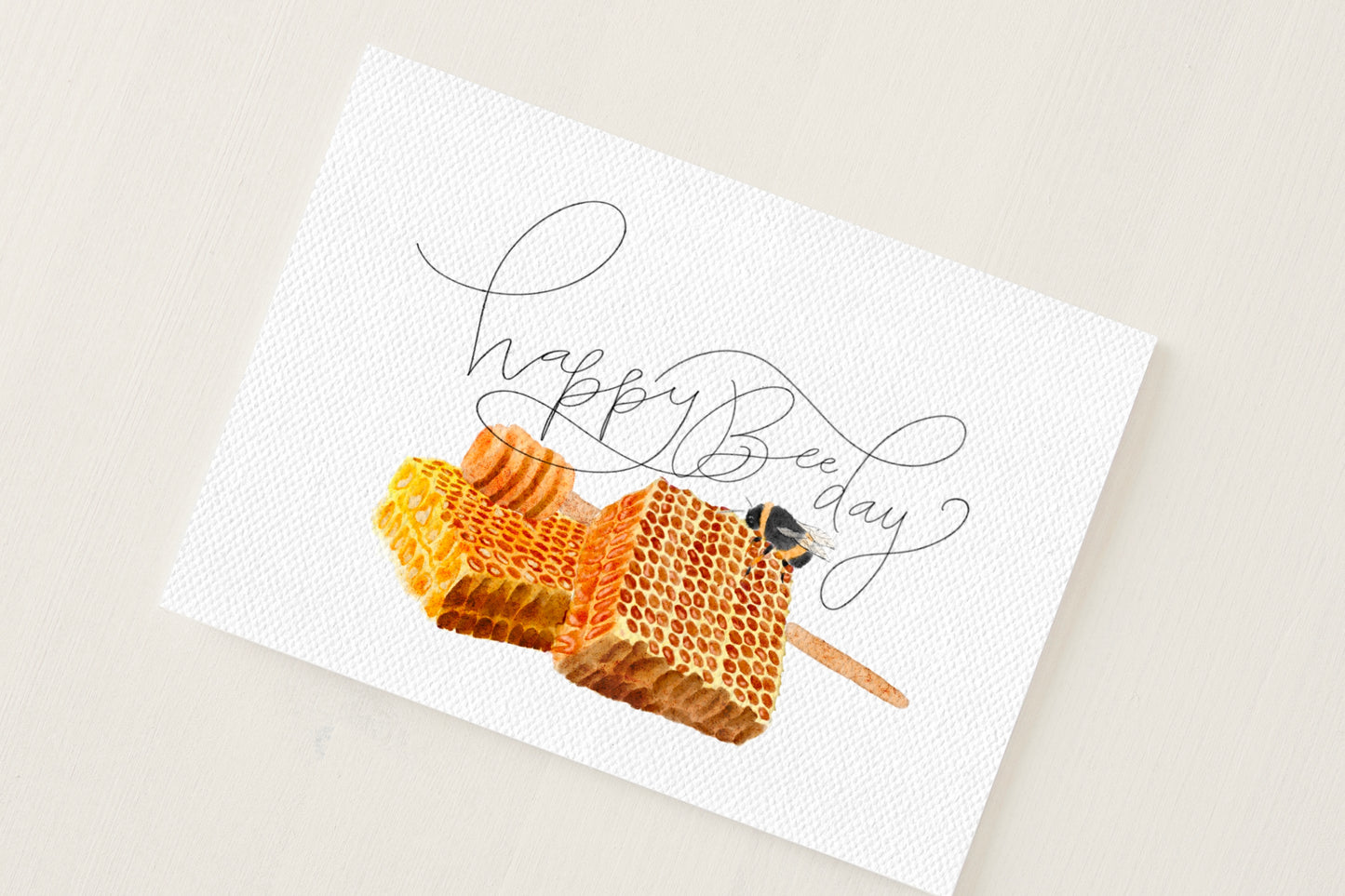 Happy Bee-Day Card