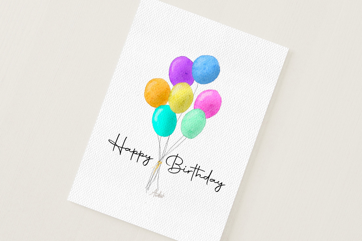 Balloon Bundle Card