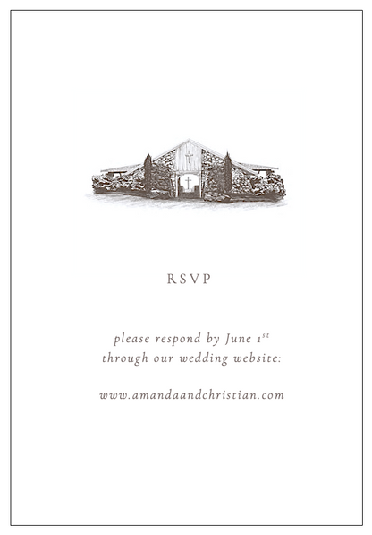 Illustrated Wedding Invitation