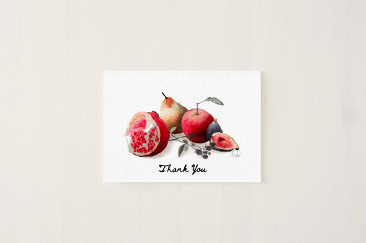Fall Fruit Card | Thank You