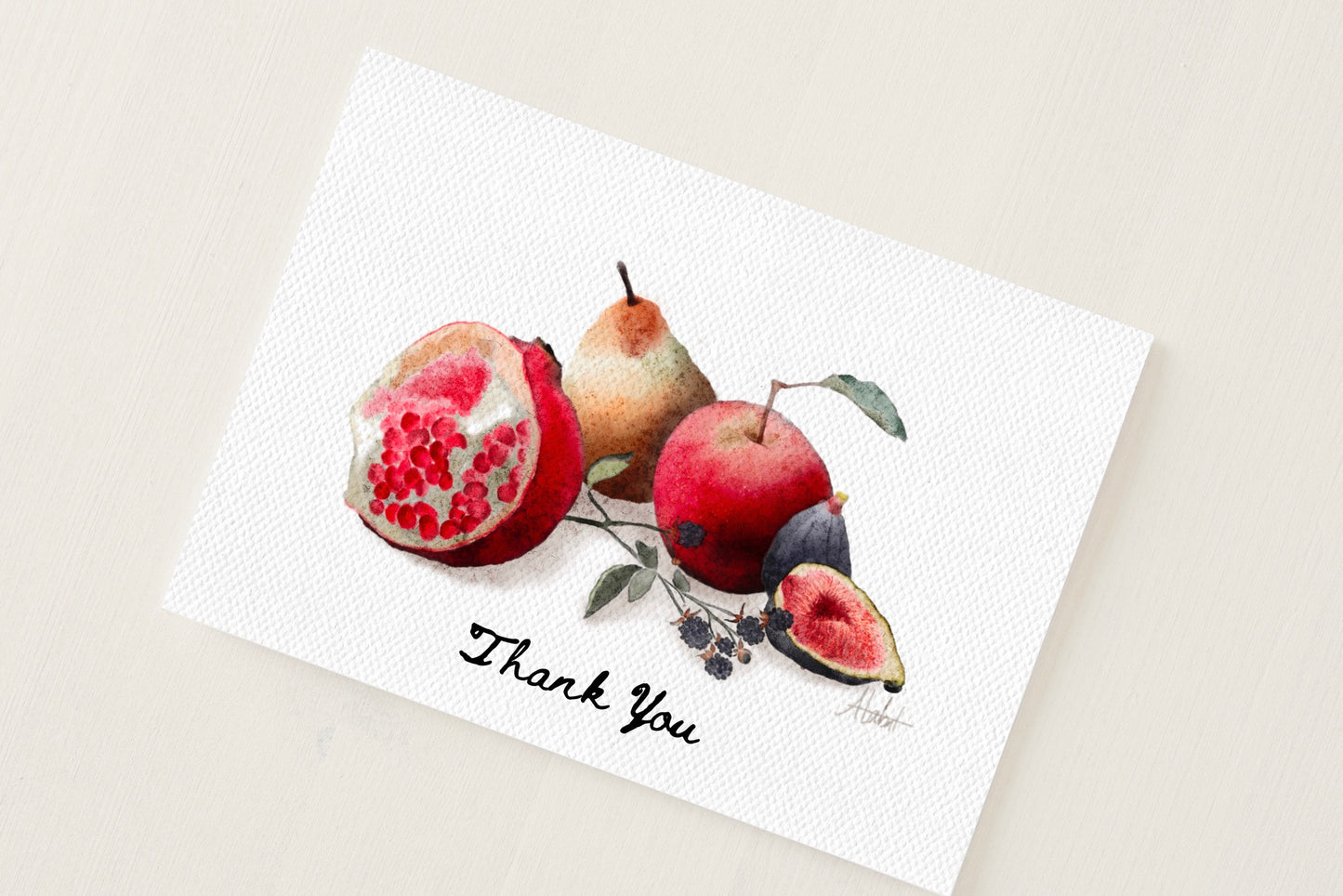 Fall Fruit Card | Thank You