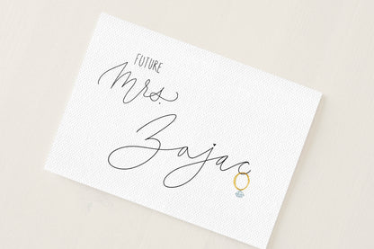 Future Mrs. Card