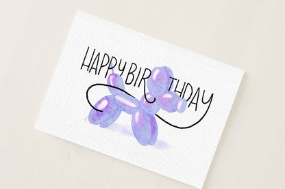 Balloon Animal Card