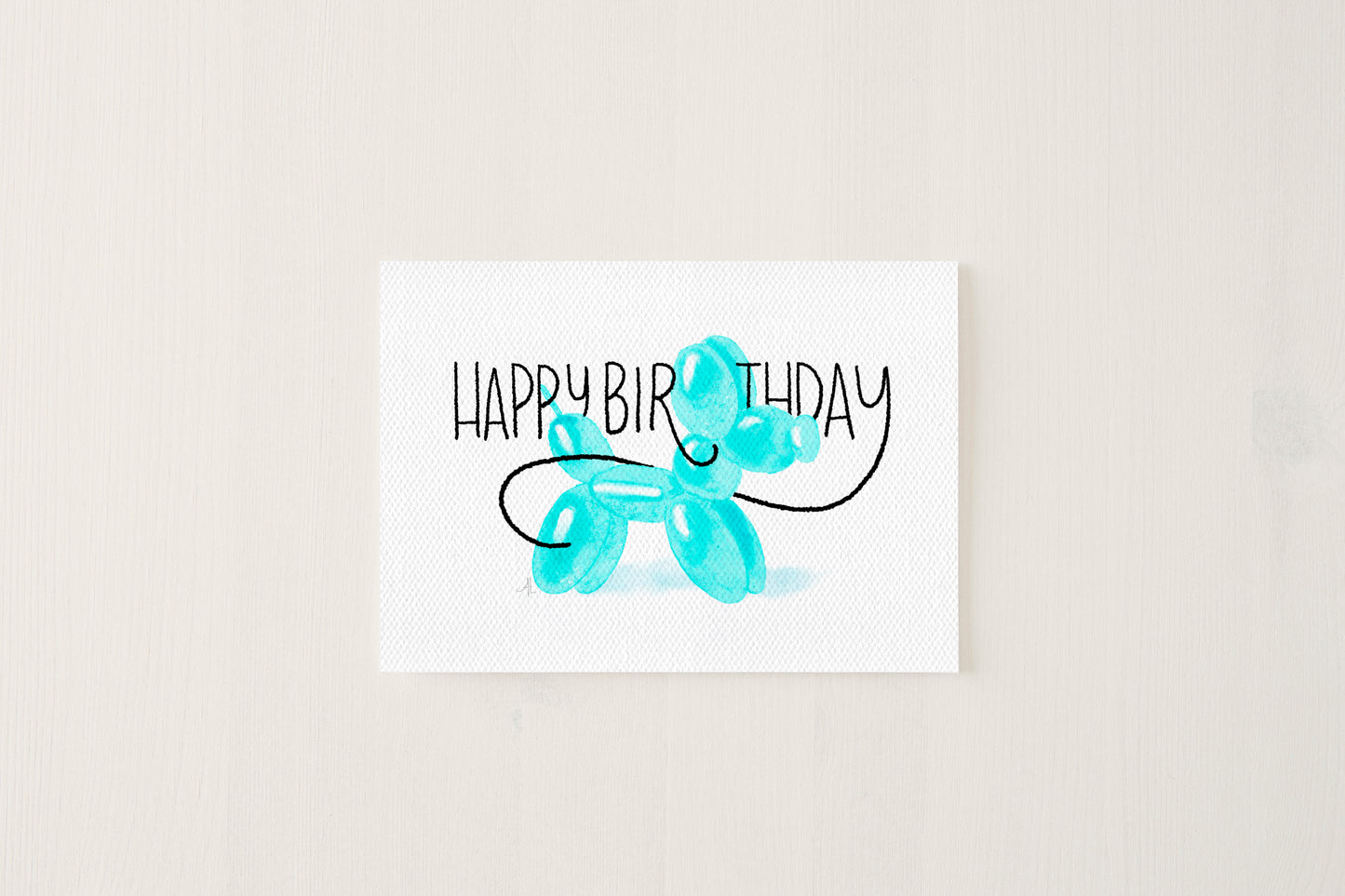 Balloon Animal Card