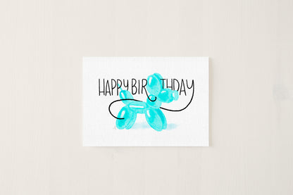 Balloon Animal Card