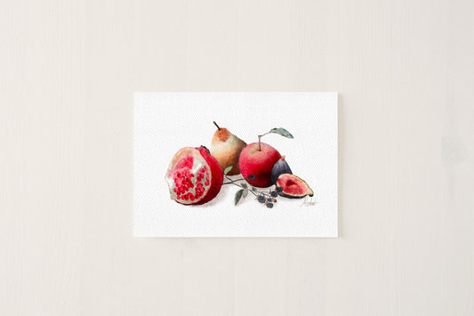 Fall Fruit Blank Card